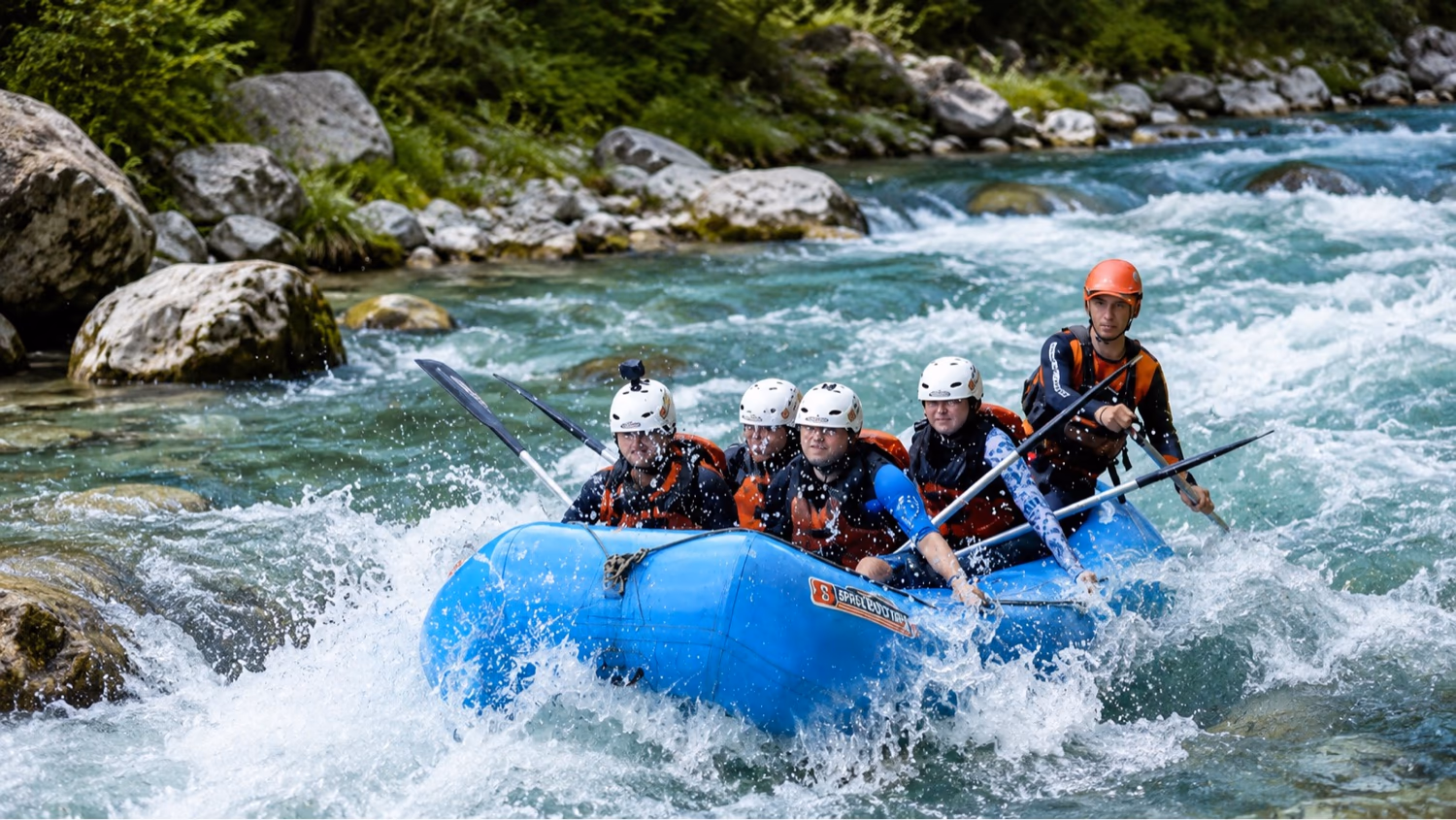 Rafting na reci Tari